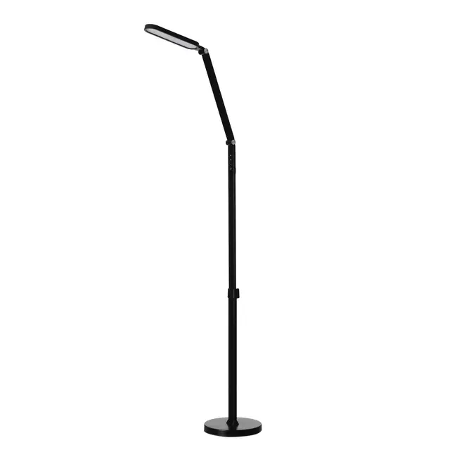 LUMINÁRIA DE CHÃO LED STRUK - PRETO - Foto 2