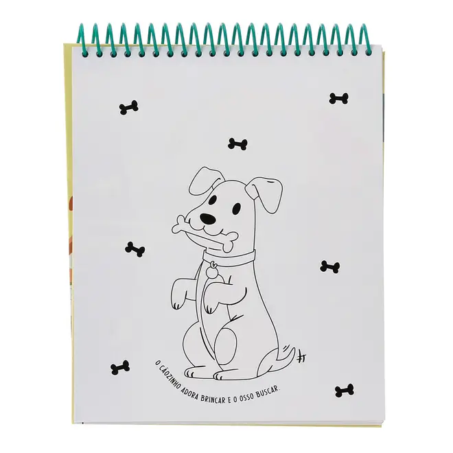 PINTURA MÁGICA: ANIMAIS DE ESTIMAÇÃO LIVRO INFANTIL - MULTICOR - Foto 5