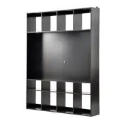 ESTANTE PARA TV DE ATÉ 60 POLEGADAS 2,12 M X 1,70 M CÉLULA - PRETO - Foto 2