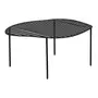 MESA DE CENTRO VAZADA 73 CM X 60 CM PINGO - PRETO - Foto 3