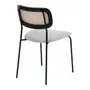 CADEIRA DE JANTAR MCM ORIENT - PRETO/NATURAL - Foto 5