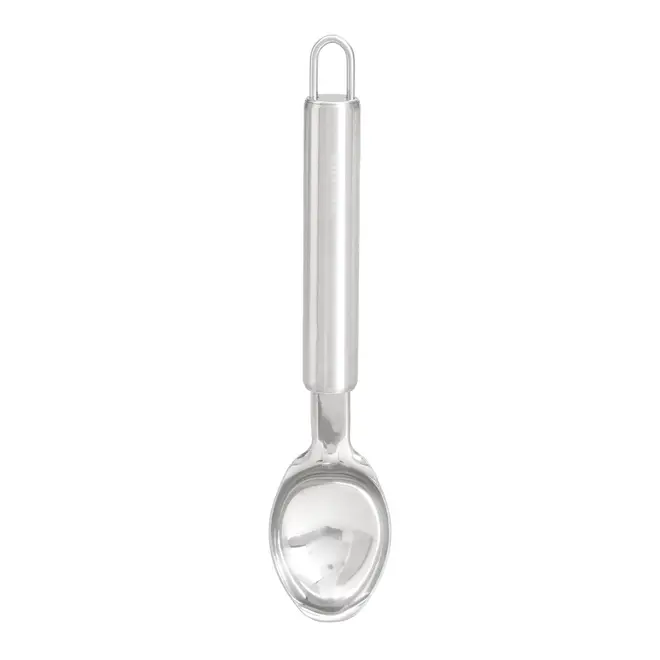 COLHER PARA SORVETE 20 CM ELLIP - INOX - Foto 1