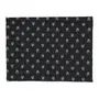 LUGAR AMERICANO 45 CM X 35 CM CAVEIRA - PRETO/BRANCO - Foto 1