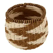 CESTO 13 CM X 15 CM X 15 CM HELBRON - FIBRA CLARA/CANELA DO CEILÃO - Foto 4