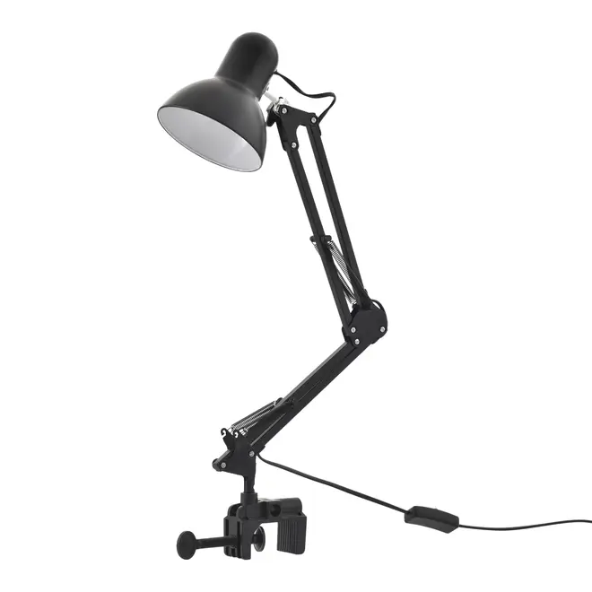 LUMINÁRIA DE MESA FLEXLIGHT - PRETO/BRANCO - Foto 8