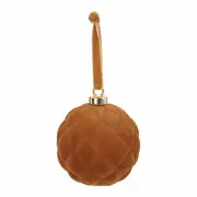 PINGENTE BOLA LOSANGO 8 CM CONJUNTO COM 2 PEÇAS FINE FESTIVITY - DOURADO - Foto 3