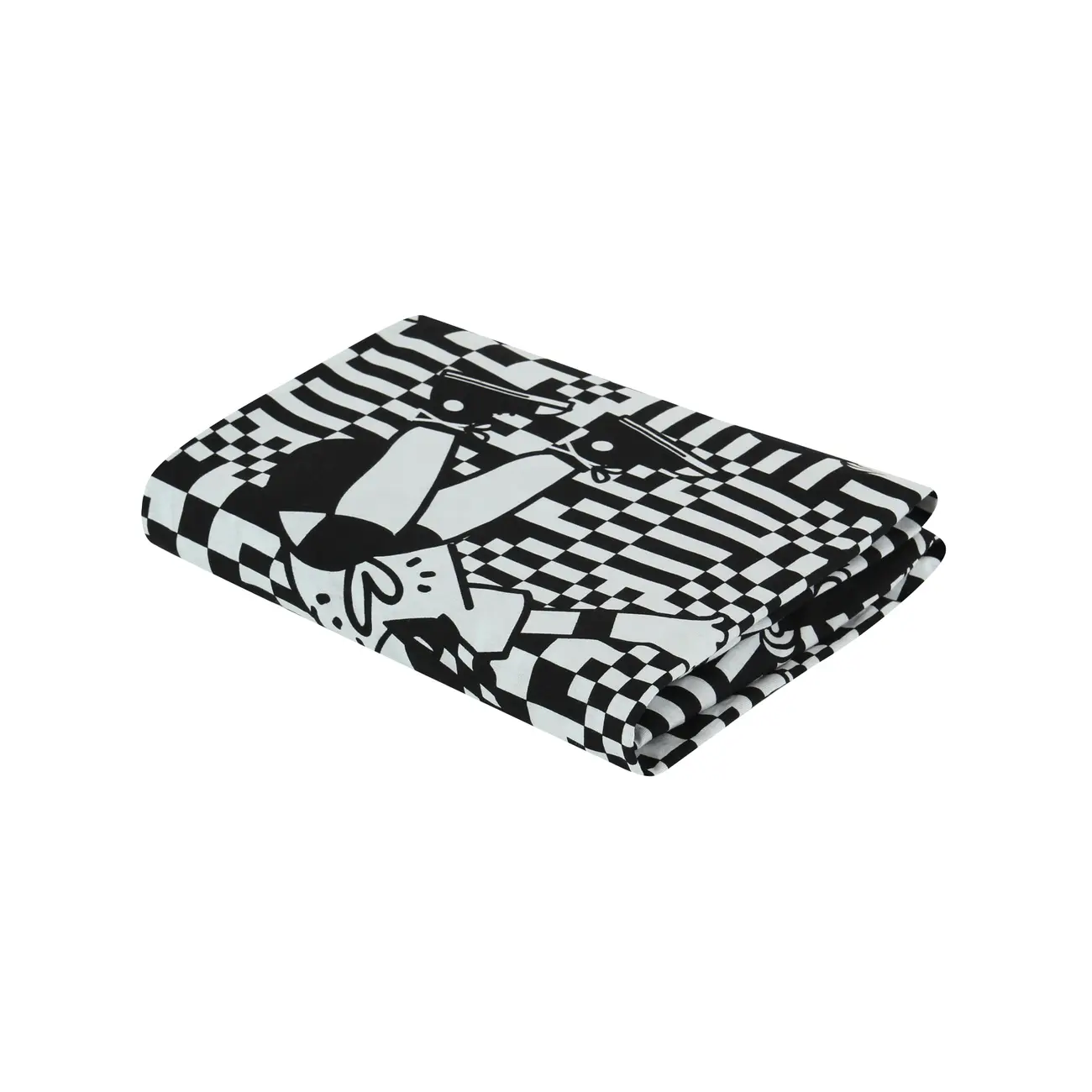 LENÇOL COM ELÁSTICO SOLTEIRO 88 CM X 1,88 M X 30 CM OLLIE - FLANDRES/PRETO - Foto 2