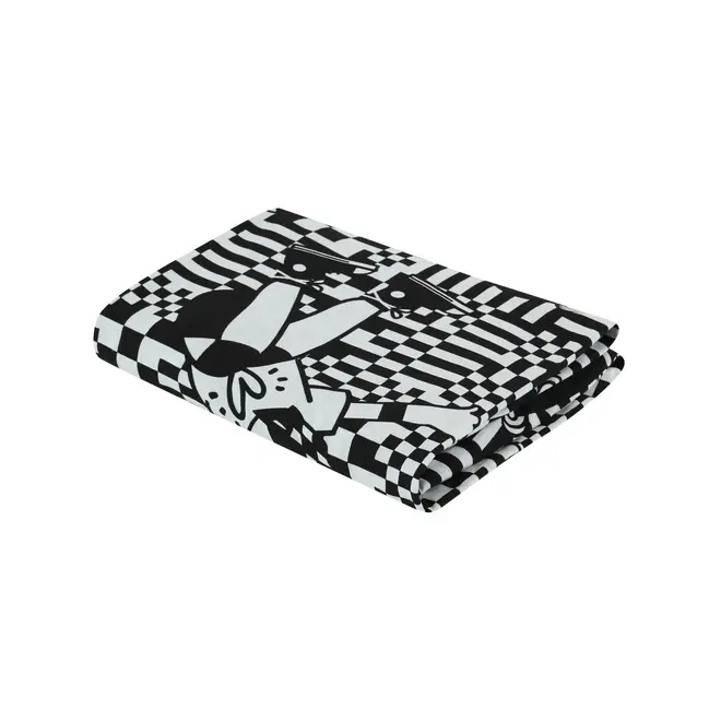 LENÇOL COM ELÁSTICO SOLTEIRO 88 CM X 1,88 M X 30 CM OLLIE - FLANDRES/PRETO - Foto 2