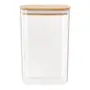 POTE HERMÉTICO 2,3 L BAMBUCCI - INCOLOR/BAMBU - Foto 1