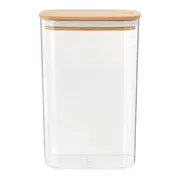 POTE HERMÉTICO 2,3 L BAMBUCCI - INCOLOR/BAMBU - Foto 1