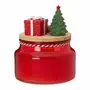 ÁRVORE VELA POTE 12 CM SANTA ROCKS - TERRACOTA/MUSGO - Foto 7