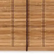 PERSIANA ROLL COM BANDÔ 1 M X 2,20 M SOMBRAMBU - ENCERADO CASTANHO/MARROM - Foto 5