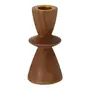 SUPORTE VELA/CASTIÇAL 11 CM ACÁCIA - ACÁCIA/OURO - Foto 3