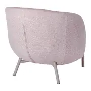 POLTRONA LULL - QUARTZO ROSA/CINZA CLARO - Foto 4