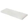 ALMOFADA PARA SOFÁ 2 LUGARES LIPTO - BRANCO - Foto 1