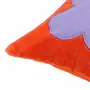 CAPA ALMOFADA 45 CM X 45 CM COOL - MOUSSE DE JABUTICABA/LARANJA LED - Foto 4