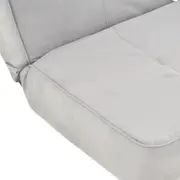 SOFÁ-CAMA 3 LUGARES OTO - DOUCEUR CINZA CLARO - Foto 9