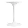 BASE DE MESA DE JANTAR CENTRAL REDONDA AU 90 CM TULIPE - BRANCO BRILHANTE - Foto 2