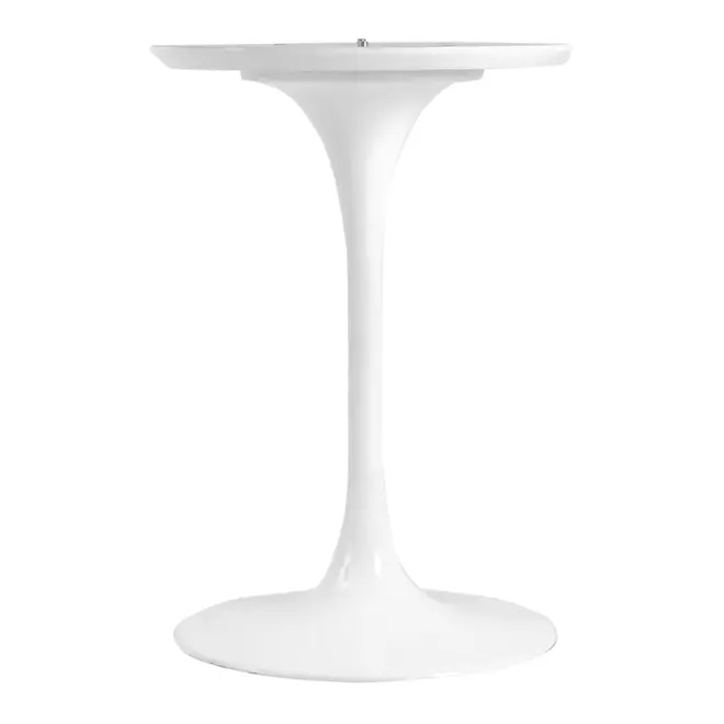 BASE DE MESA DE JANTAR CENTRAL REDONDA AU 90 CM TULIPE - BRANCO BRILHANTE - Foto 2