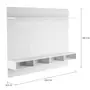 PAINEL PARA TV DE ATÉ 50 POLEGADAS 2,04 M CELL - BRANCO - Foto 2