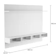 PAINEL PARA TV DE ATÉ 50 POLEGADAS 2,04 M CELL - BRANCO - Foto 2
