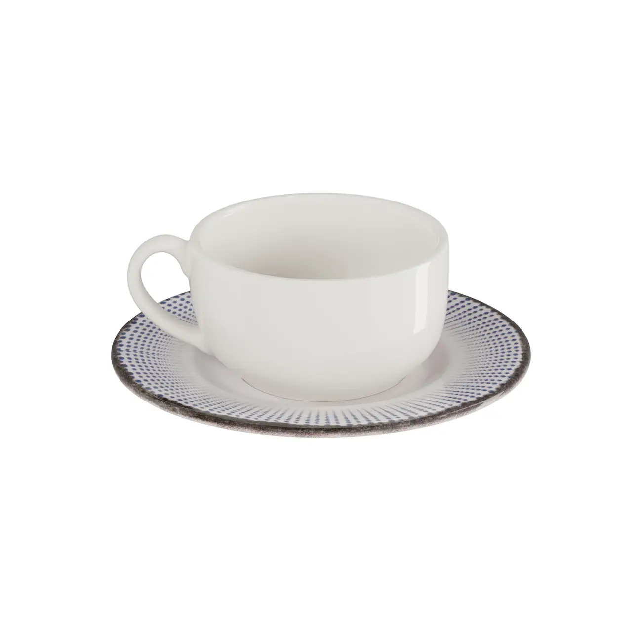 XÍCARA CAFÉ 50 ML SALINA I - BRANCO/AZUL - Foto 26