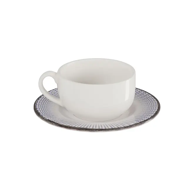 XÍCARA CAFÉ 50 ML SALINA I - BRANCO/AZUL - Foto 26