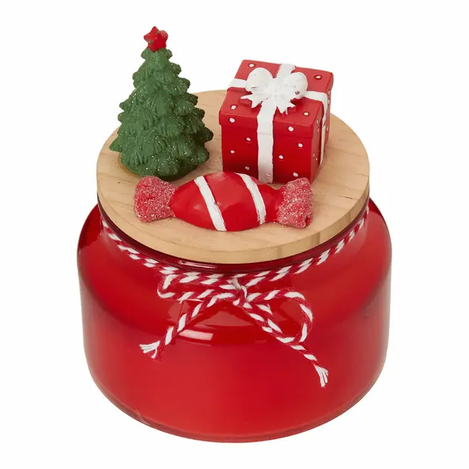ÁRVORE VELA POTE 12 CM SANTA ROCKS - TERRACOTA/MUSGO - Foto 3