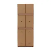 GUARDA-ROUPA/SAPATEIRA 2 PORTAS 45 MAXIMUS - FREIJÓ - Foto 4