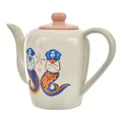 BULE/LEITEIRA 1,2 L MINHA MÃE É SEREIA - OFF WHITE/AZUL HISTÓRICO - Foto 3