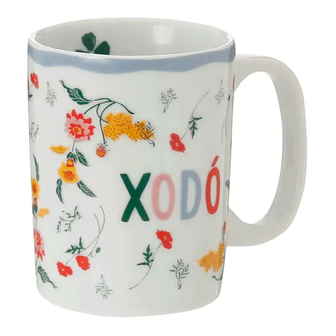 CANECA 160 ML BOUQUET XODÓ - BLEU CENDRÉ/MULTICOR - Foto 5