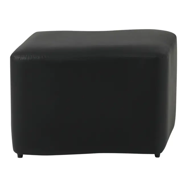 PUFF 61 CM X 51 CM SET WAVE - CORSIN PRETO - Foto 1