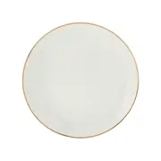 PRATO PARA SOBREMESA AURUM - BRANCO/OURO - Foto 1