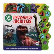 SUPER SONS: DINOSSAUROS INCRÍVEIS LIVRO INFANTIL - MULTICOR - Foto 1