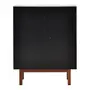BUFFET 2 PORTAS 80 CM X 40 CM POINT - PRETO/NOZES - Foto 9