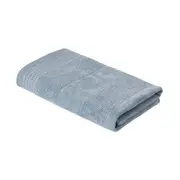 TOALHA DE ROSTO 80 CM X 48 CM DOUX AU TOUCHER - BLEU CENDRÉ - Foto 1