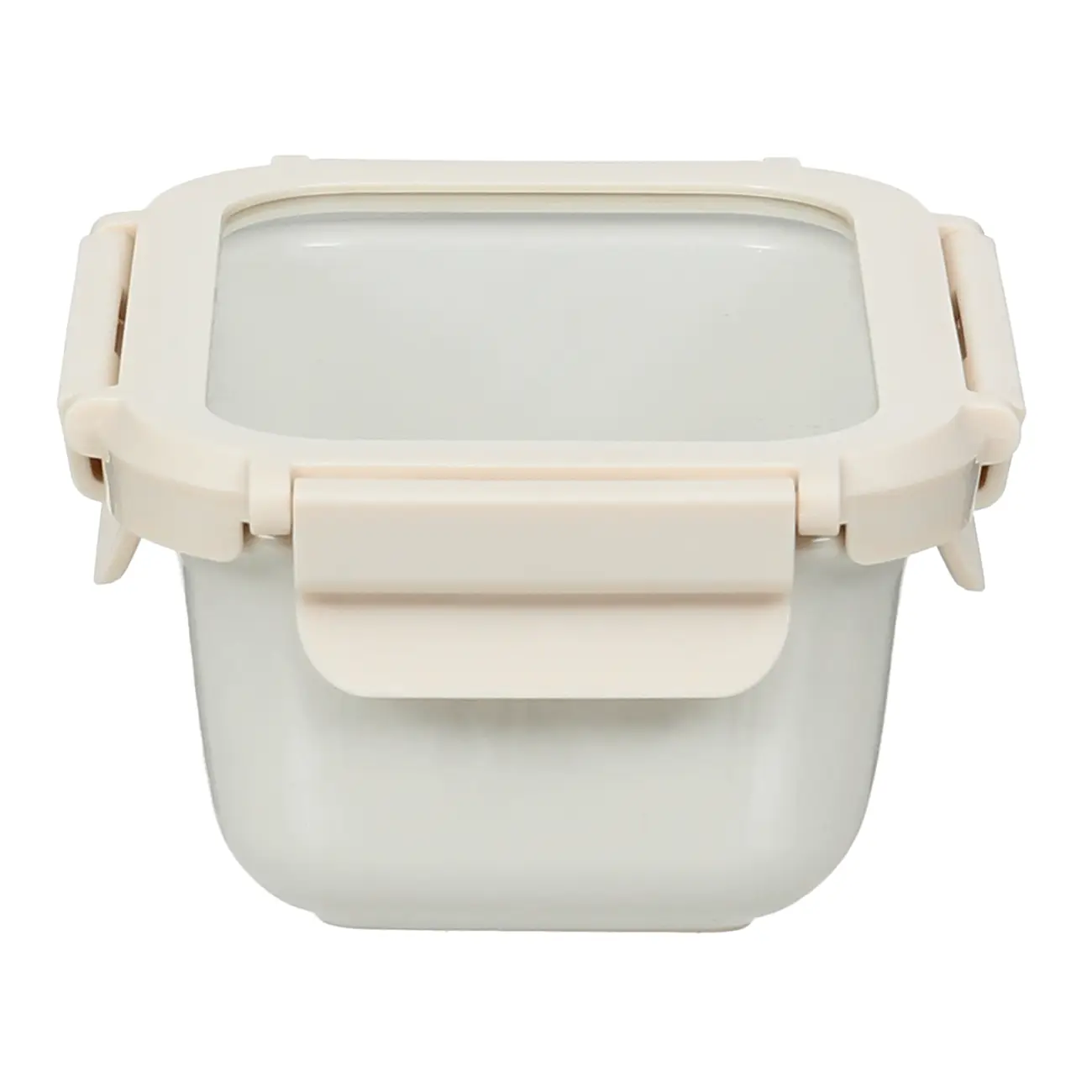 POTE HERMÉTICO 450 ML CERÂMIX - AREIA/INCOLOR - Foto 4