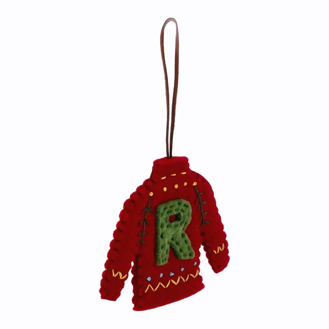 PINGENTE SUÉTER 10 CM SANTA ROCKS - VERMELHO/MULTICOR - Foto 3