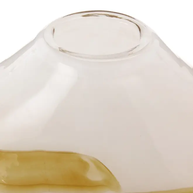 VASO 23 CM JARI - BRANCO/BEGE - Foto 5