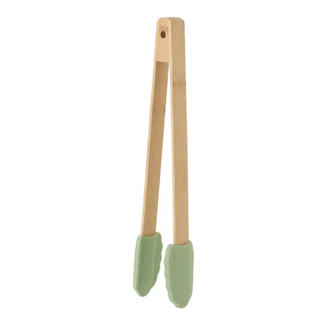 PINÇA MULTIUSO 32 CM SILIBOO - BAMBU/SÁLVIA - Foto 3