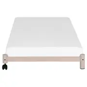 CAMA DE SOLTEIRO INFERIOR 78 CM FLAT - CAMELO - Foto 2