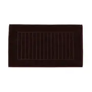 TOALHA DE PISO 80 CM X 48 CM CUSHY - MARROM DE LEI - Foto 3