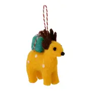 PINGENTE RENA 9 CM COLORFUN XMAS - SORBET DE MANGA/SORBET DE MENTA - Foto 5