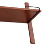 ESTANTE DE PAREDE 74 CM X 1,20 M CECÍLIA - NOZES/PRETO - Foto 8