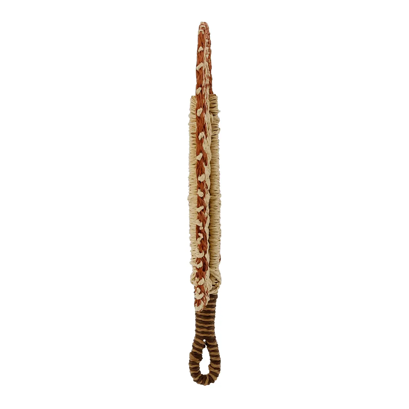LEQUE DECORATIVO 39 CM HELBRON - FIBRA CLARA/CANELA DO CEILÃO - Foto 4