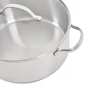 CAÇAROLA 24 INDUÇÃO CM UNA - INOX/INCOLOR - Foto 6