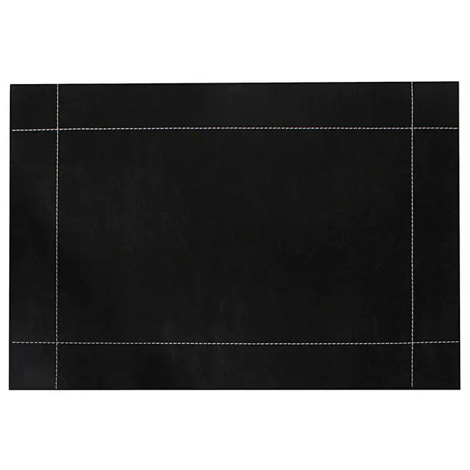 LUGAR AMERICANO 48 CM X 33 CM CHAT SLIM - CORSIN PRETO - Foto 1