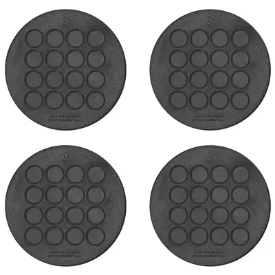 PORTA-COPOS COM 4 RUBBER