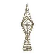 ADORNO ESTRELA PONTEIRA 23 CM NATAL ASTRAL - OURO - Foto 3