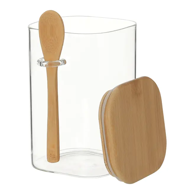 POTE 1,1 L BAMBOO BORO - INCOLOR/BAMBU - Foto 4